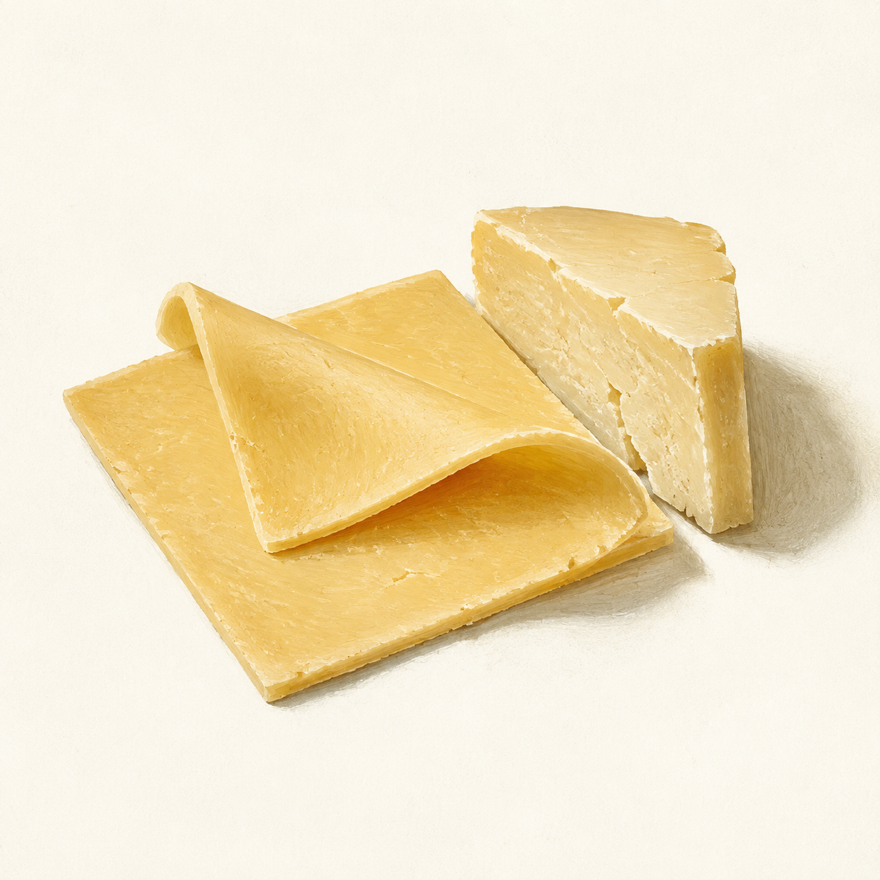 Food illustration: cheese
